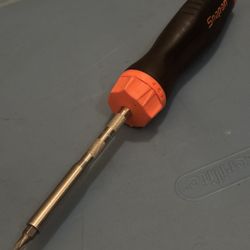 Snap-on Tools Ratcheting Soft Grip Standard Screwdriver (Orange)