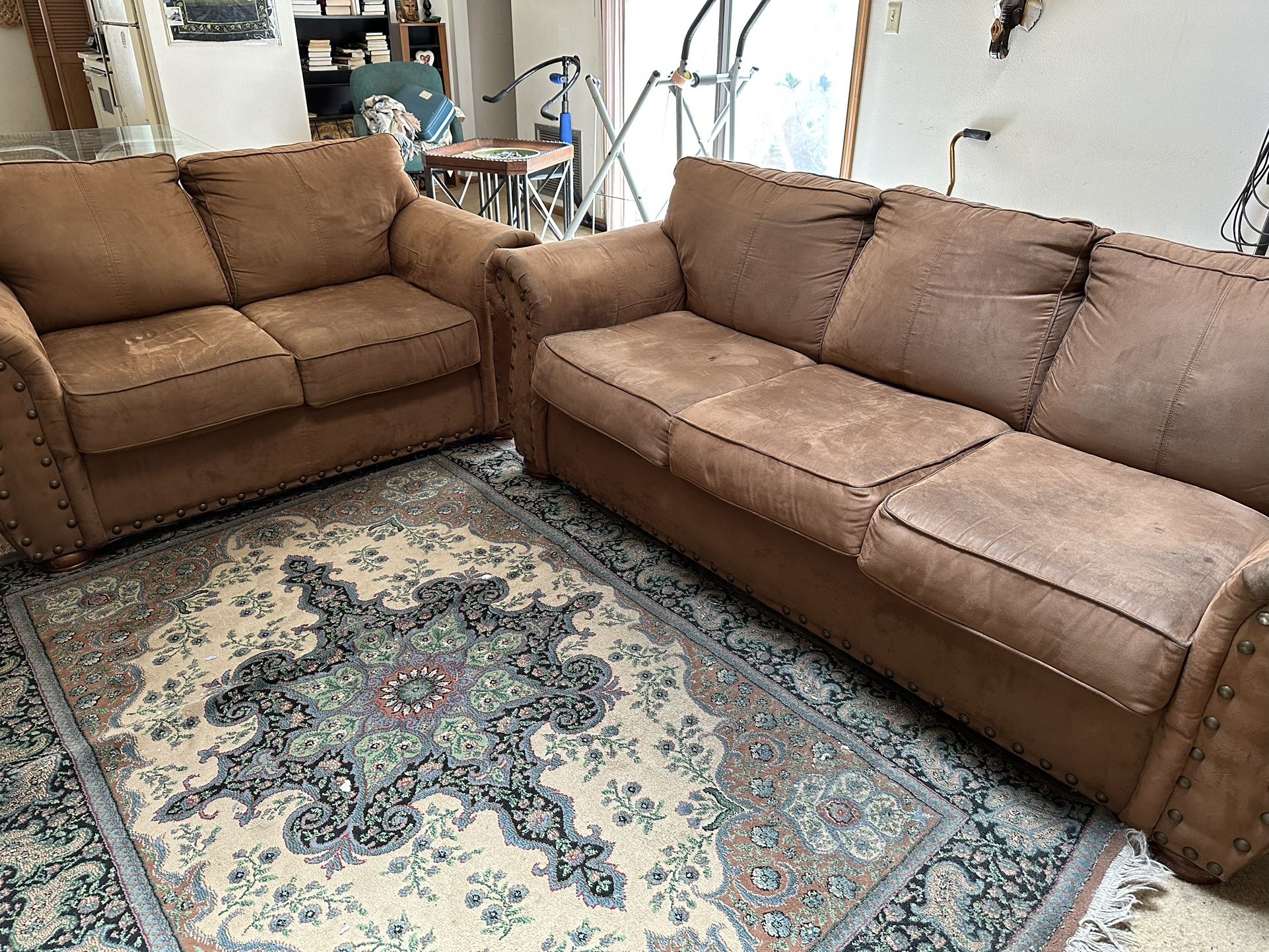 Free Sofa Loveseat And Rug