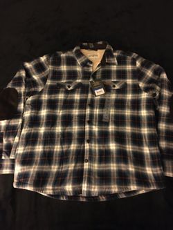 NWT Heavy Sherpa Flannel