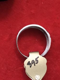 Men’s diamond ring white gold with diamond