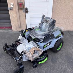 EGO POWER+ Z6 e-Steer 22 HP 42-in 22 - HP Battery Zero-turn riding lawn mower