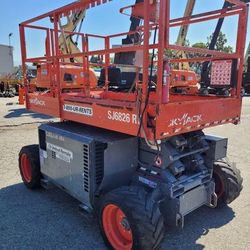 2017 Skyjack SJ6826RT Scissor Lift 