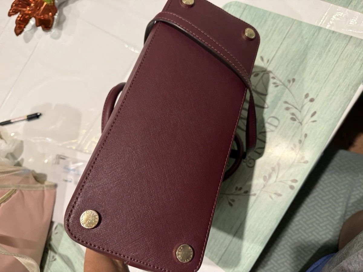 Burgundy, Michael Kors Handbag