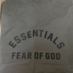 Fear Of God Black Tee