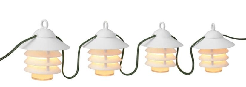 Patio Lights String With 7 Lights