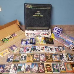 Nice Vintage Baseball Trading Card Collection with Sets Members Only Packs Stars RCs ++ ⚾️⚾️⚾️