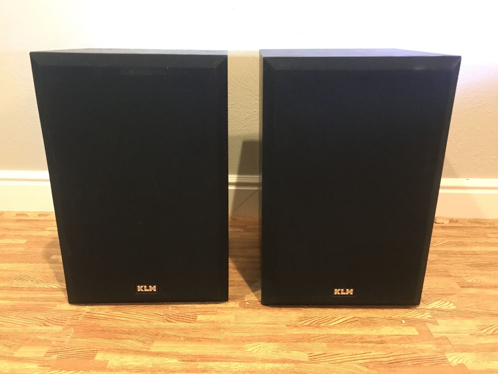 2 Large KLM Speakers