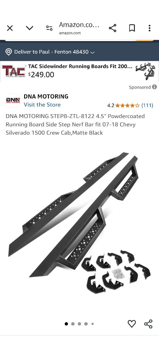DNA Running Boards
