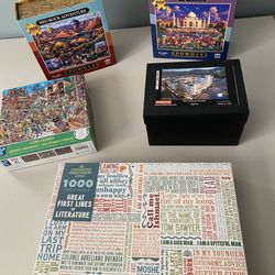 Jigsaw Puzzles - Dowdle, Ceaco, Literary Puzzle (750–1014 pieces)