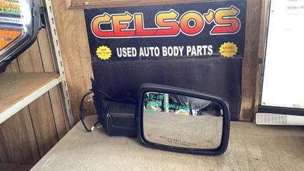 13 18 Dodge Ram 1500 RH Mirror Heated OEM. Black