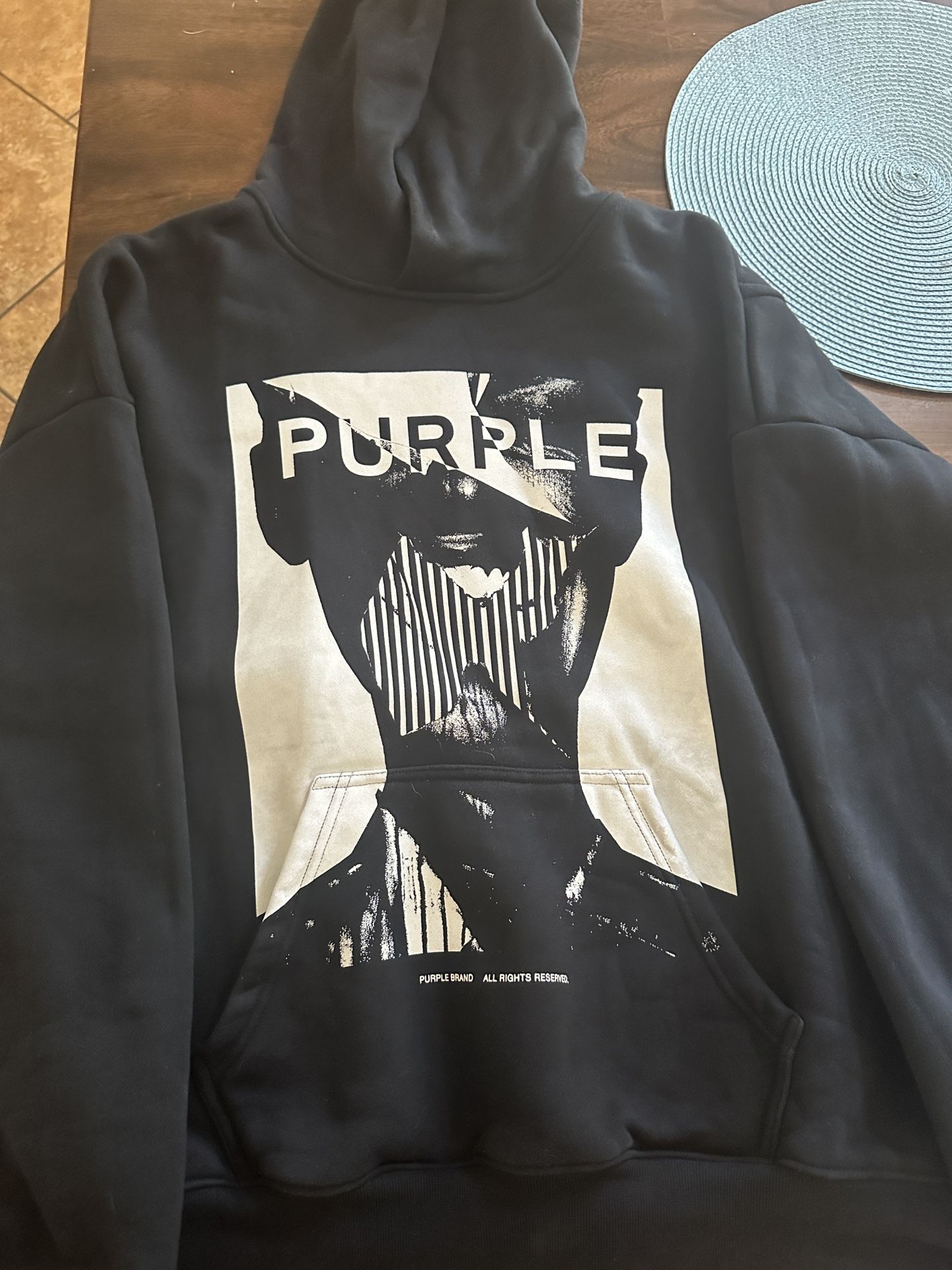 Purple Brand Oversize Heavyweight Hoodie