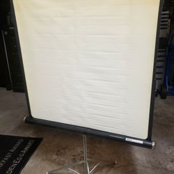 Vintage Projector Screen 