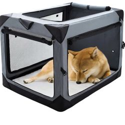 Folding Dog Crate 30x21x21