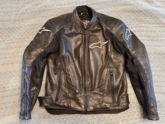 Alpinestars “Stage” Perforated Leather Jacket - US 40/EUR 50 - Men’s Medium