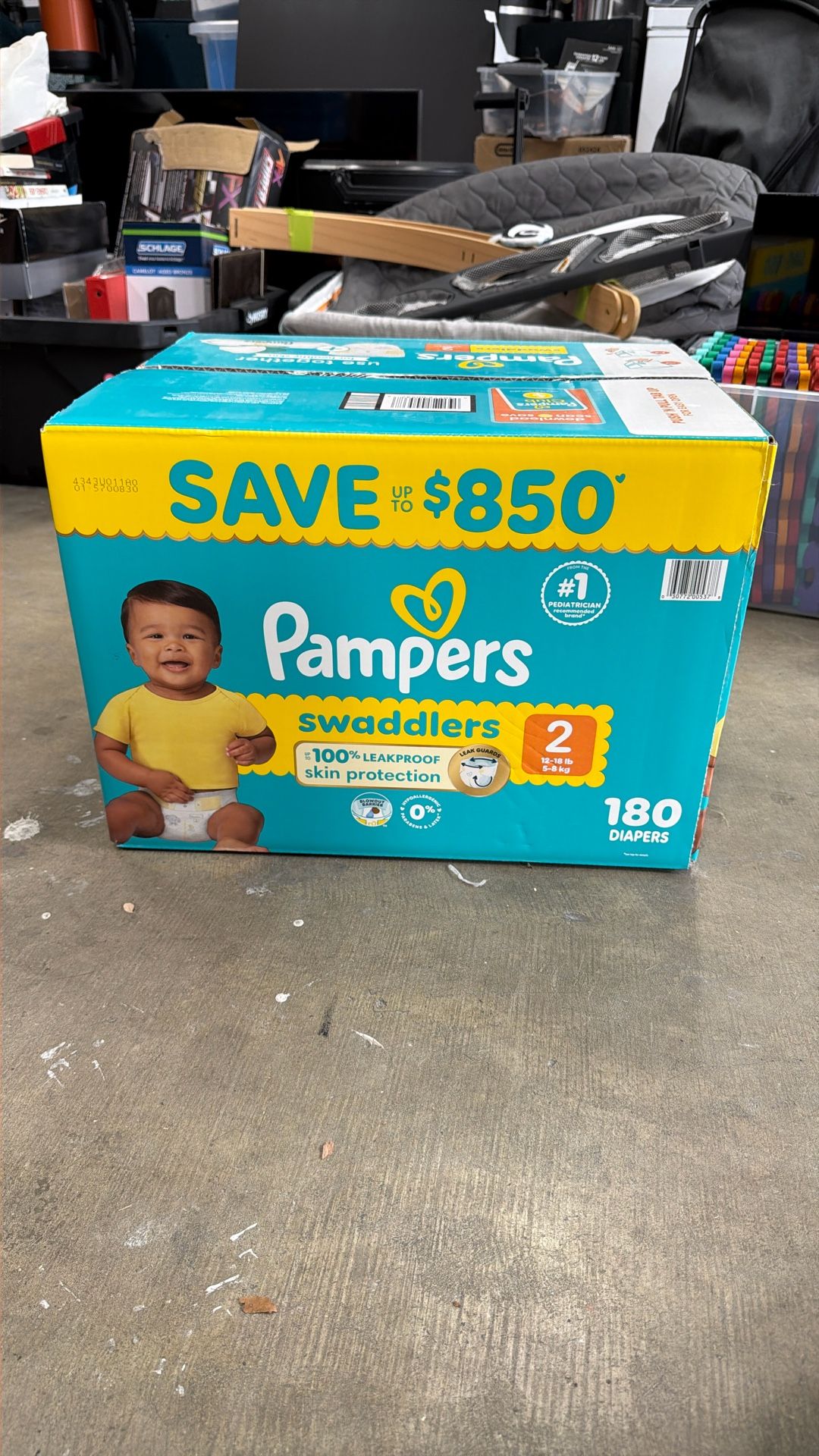 Pampers Swaddlers Size 2