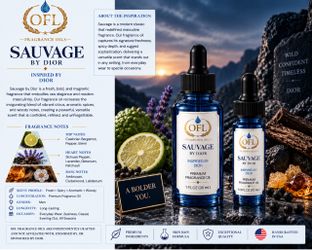 Sauvage Men Type Inspired by Dior