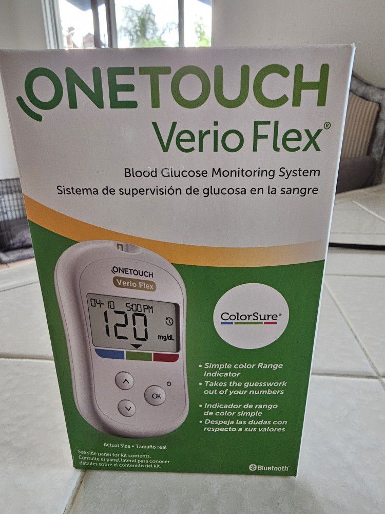 Sealed Not Expired One Touch Verio Flex Monitoring System