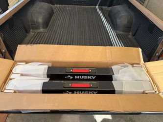 NEW Husky 42.5 W x 25.5 in. to 32.5 in. H Adjustable Saw Horse & Jobsite Table w/2,600 lbs Capacity