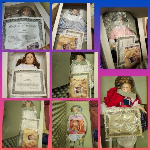 10 NEW Hildegard Gunzel Dolls