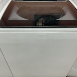 Whirlpool Washer With Glass Top 