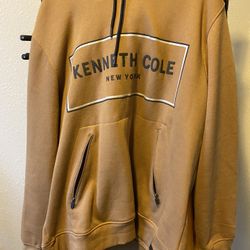 Kenneth Cole Hoodie Size 3x And Up (brown And Black )