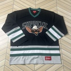 Very Rare Deadstock Supreme Gremlin Black Hockey Jersey  