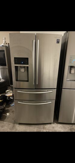 Samsung 33 Wide Refrigerator Stainless Steel 