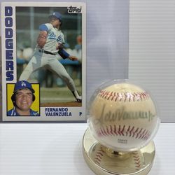 Dodgers Autographed Baseball