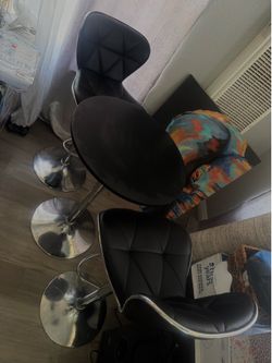 Bar and stools