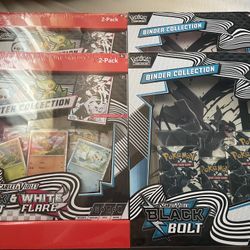 Black Bolt Binder & Unova Poster Collection (Sam's Club)  
