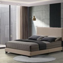 QUEEN BED FRAME MATTRES SOLD SEPARATELY NEW IN BOX ☎️ 1714586,2564
