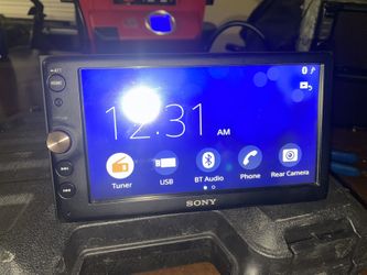 Sony Double Din With Bluetooth 