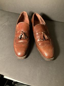 Mens Dress Shoes Size 9.5 Brown 