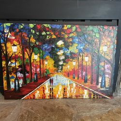 Large Oil Canvas 