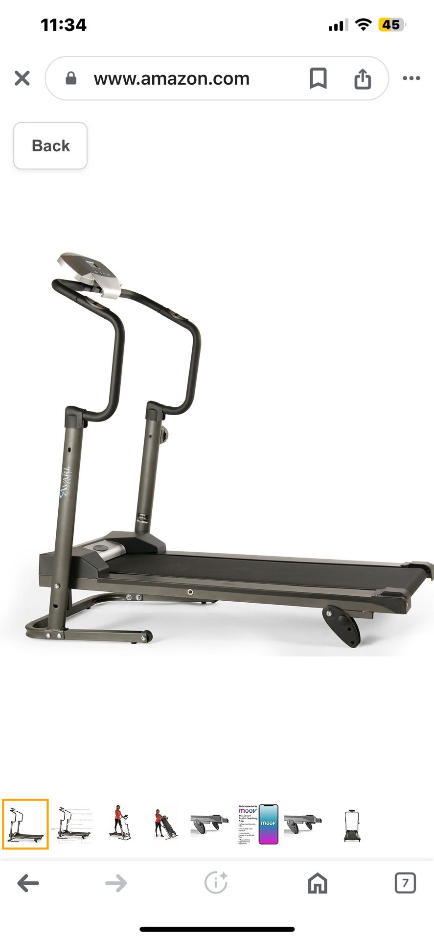 Avari Fitness Treadmill 