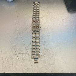 Men's Vintage Lava Faced SS Bracelet 