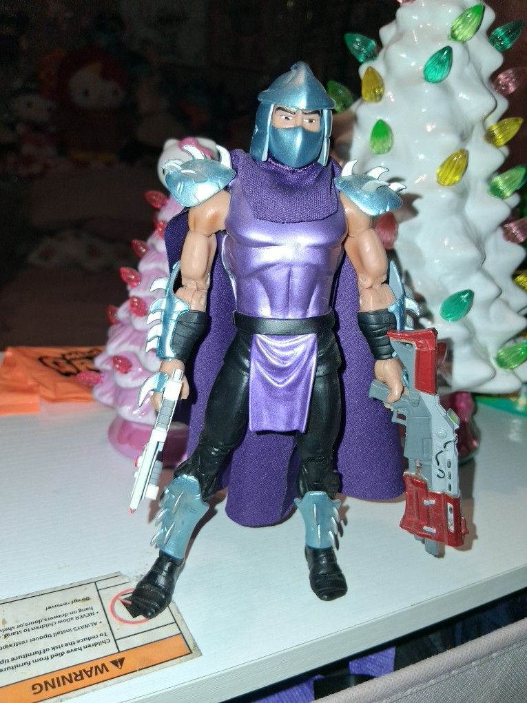 Neca Shredder Exclusive Create And Gamestop Exclusive Tmnt Lot $ 50 For All New.