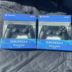 2 Brand New PS4 Wireless Controller 