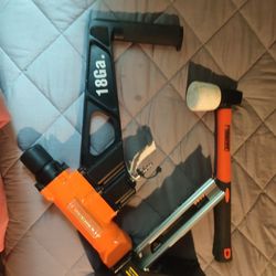 Freeman Pneumatic 18-Gauge 1-3/4 in. L-Cleat Flooring Nailer