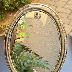 Vintage Oval Silver Mirror (925 Sterling Silver) – Lopez Brand