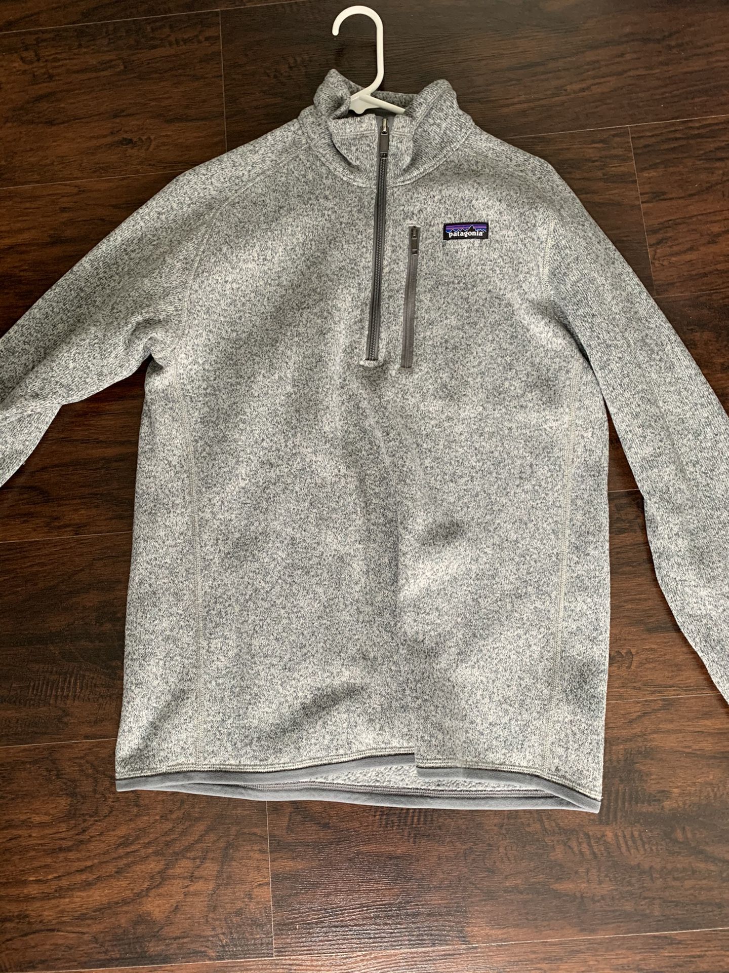 Patagonia Better Sweater 1/4 Zip Stone Gray Jacket