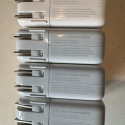 LOT 4x OEM Genuine Original Apple USB-C Power Adapter A1947 A2518 |3x - $100