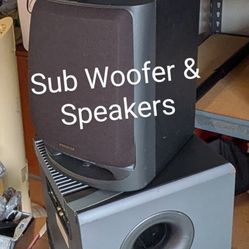 Speakers, Subwoofer 