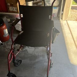 Medical Wheelchair For Adult Madeline. With A Poche To Put Stuff In