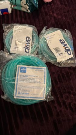 Oxygen Tubing and Nasal Cannula Bundle