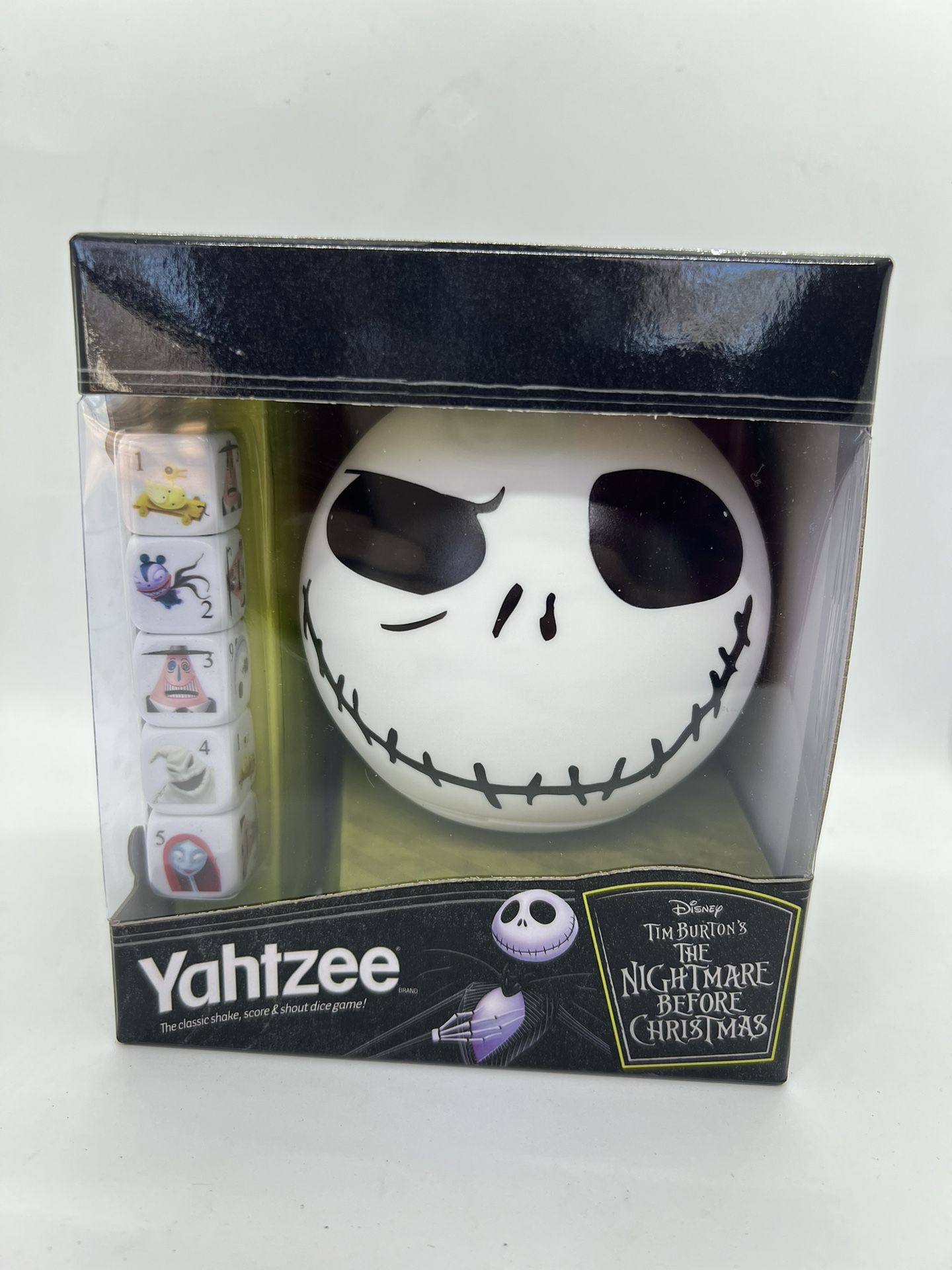 Disney The Nightmare Before Christmas YAHTZEE Game Jack Skellington