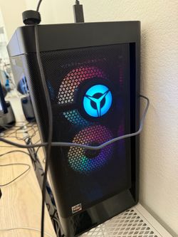 Lenovo Legion T5 and Logitech Racing Wheel + Pedals