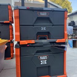 Klein Tools Rolling Tool Box Storage With Rolling Unit & Two Drawer
