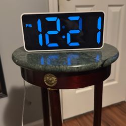 DreamSky Small Digital Alarm Clock for Bedroom, Large Big  Assorted Colors 