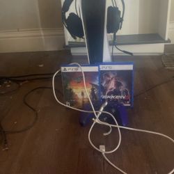 Playstation 5 with ssd,purple controller 